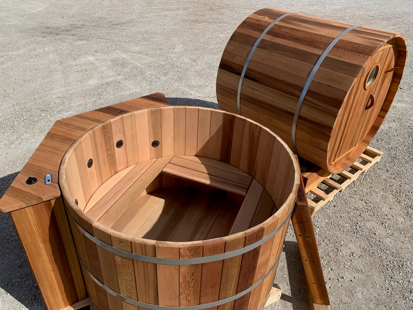 Spa & Sauna Package ( Western Red Cedar)